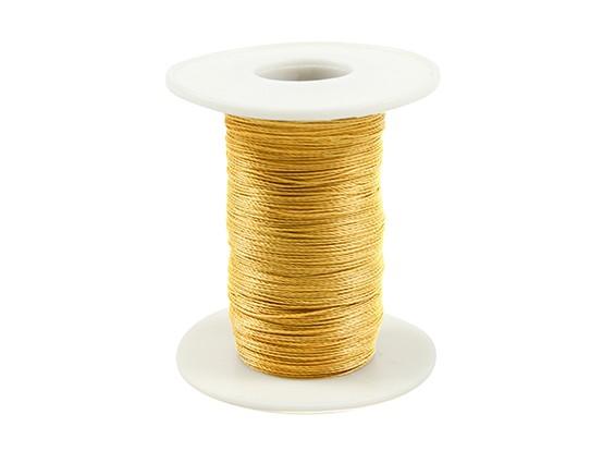 Kevlar thread diam 0,4mm YELLOW 1m