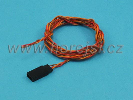 Servo cable 100cm, PVC, 0,14mm2