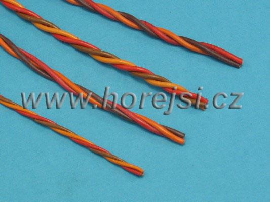 Servo cable twisted PVC 0,50