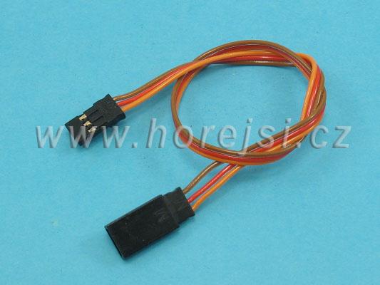 Extension cable JR 25 cm flat 0,14mm2