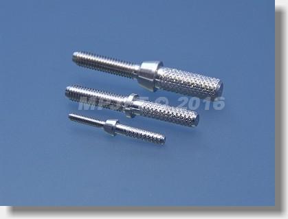 Inner threaded coupler for carbon tube 6x1, M3, 2pcs