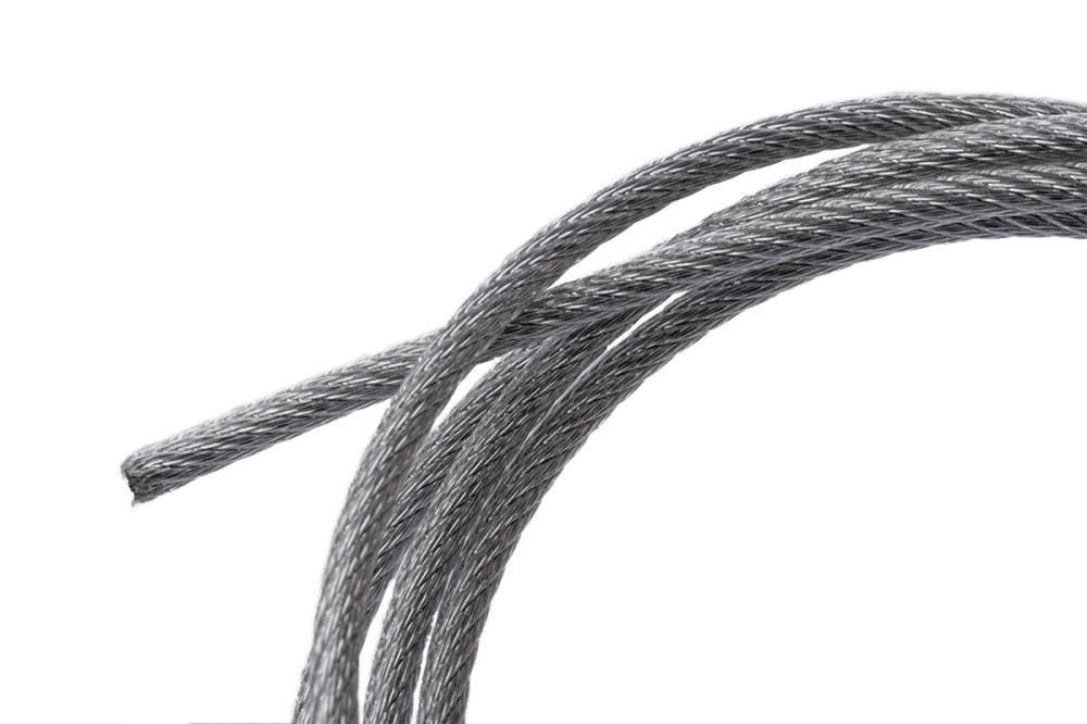 Nylon-Coated Steel Cable, 2mm, Lenght: 915mm