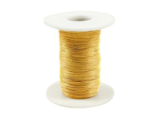 Kevlar thread diam 0,8mm YELLOW 1m